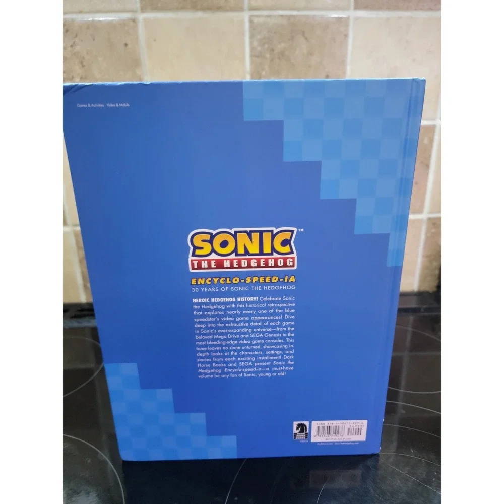 Sonic the Hedgehog Encyclo-Speed-ia by Ian Flynn and SEGA (2021, Hardcover)